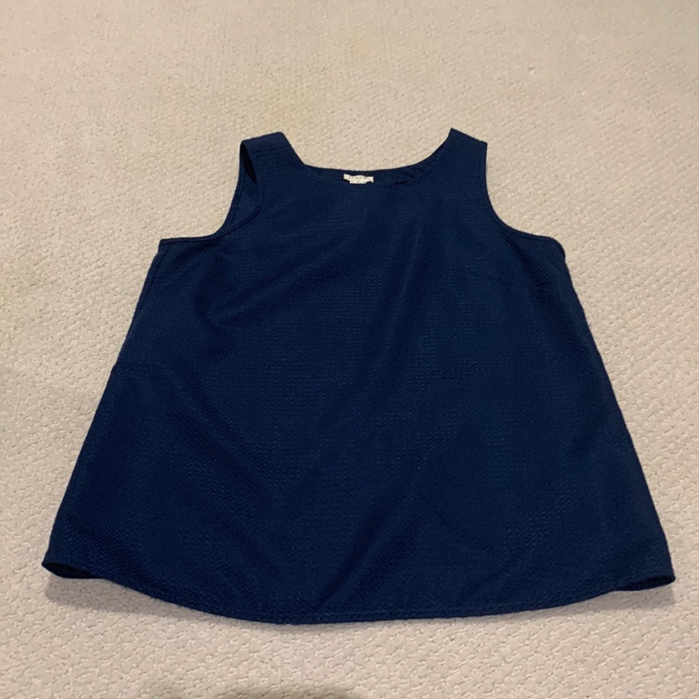 J. Crew Navy Blue Blouse